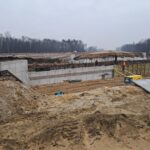 21 stycznia km 599+700’ budowa nasypu budowa podpór PZM-13L(L,P)