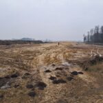 21 stycznia km 602+900 budowa nasypu