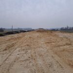 21 stycznia km 610+700 budowa nasypu