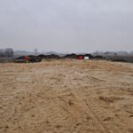 21 stycznia km 610+700’ budowa nasypu widok w kierunku odcinka IX