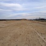 28 stycznia km 601+500’ budowa nasypu