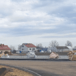 31.01.2025 widok na rondo przy węźle Borki-Wyrki