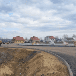 31.01.2025 widok na rondo przy węźle Borki-Wyrki