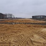 04 lutego km 608+950’ budowa nasypu wykonano zbrojenie płyt przejściowych PP_69