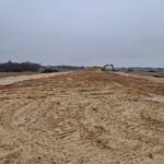 04 lutego km 610+050’ budowa nasypu