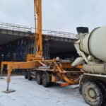 14.02.25  obiekt WA41 beton poprzecznicy P2 i P3 etap II