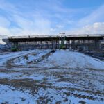 17 lutego km 605+300 zabezpieczenie piaskiem podbudowy C5_6 budowa ustroju nośnego WD_71