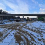 17 lutego km 606+900 budowa ustroju nośnego WD_73C