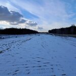 17 lutego km 608+300 budowa nasypu budowa kanalizacji deszczowej