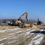 20.02.2025 roboty ziemne przy obiekcie PZDd 41A 567+499,27