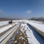 21.02.2025 widok na TG w km. 279+150