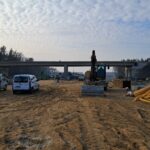 24 lutego km 606+900 budowa ustroju nośnego WD_73C