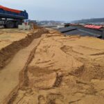 26.02.2025 obiekt WD43 i WD43 C zasypka płyt najazdowych