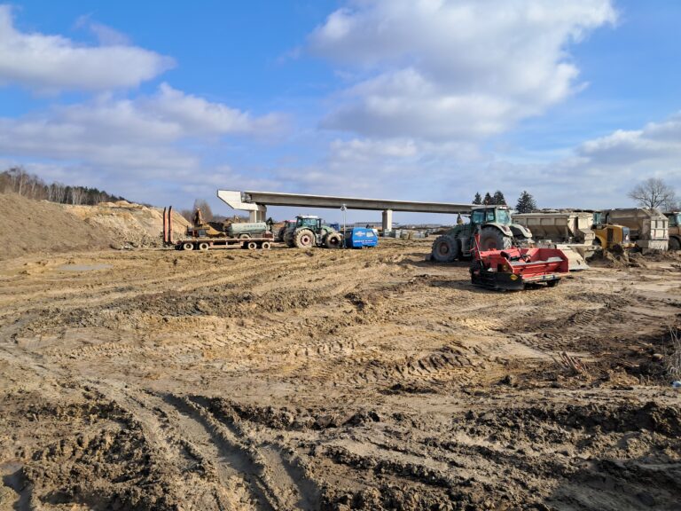 03 marca km 602+900’ budowa nasypu budowa ustroju nośnego WD_69A