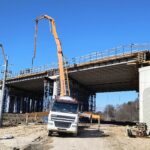 06.03.2025 - Betonowanie płyty ustroju nośnego NP WA 41 567+133,16