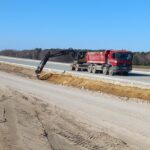 06.03.2025 Roboty ziemne w km. 568+100