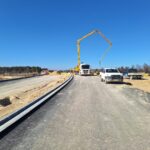 06.03.2025  obiekt WD43 i WD43 C podpora P3 betonowanie dylatacji