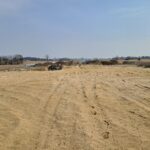 11 marca km 610+700’ budowa nasypu widok w kierunku odcinka IX