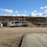 17 marca km 606+150’ roboty ziemne wykonano betonowanie przyczółku WD_72