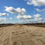 17 marca km 610+700 budowa nasypu