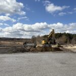 17.03.2025 roboty ziemne w km. 564+100