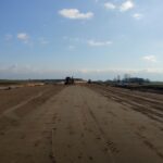 25 marca km 601+500’ budowa nasypu