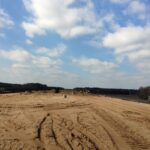 25 marca km 608+950 budowa nasypu i kanalizacji deszczowej