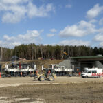 25.03.2025 Układanie betonu nawierzchniowego w km. 571650