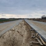 01 kwietnia km 598+200 nawierzchnia betonowa C35_45 widok w kierunku odcinka VII