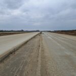 01 kwietnia km 603+600’ podbudowa zasadnicza C8_10 drenaż w pasie dzielącym