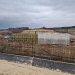 01 kwietnia km 610+050 budowa nasypu wykonano podporę WA_74