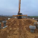 01.04.2025 obiekt WA44 podpora P3 betonowanie dylatacji