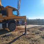 04.04.2025 obiekt WD43 D podporą P1 betonowanie ścianki zaplecznej