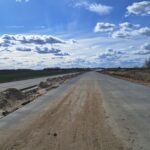 07 kwietnia km 598+200 nawierzchnia betonowa C35_45 widok w kierunku odcinka VII