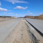 07 kwietnia km 598+200‘ wykonano nawierzchnię betonową C35_45