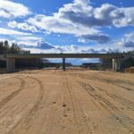 07 kwietnia km 606+900 budowa ustroju nośnego WD_73C