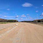 07 kwietnia km 606+900’ wykonano GWN budowa drenażu w pasie rozdziału