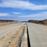 14 kwietnia km 598+200‘ wykonano nawierzchnię betonową C35_45