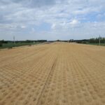 22 kwietnia km 610+700 budowa nasypu