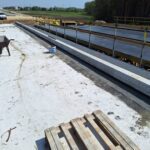 22.04.2025 obiekt PZDd 41A nitka L montaż krawężnika i deski gzymsowej