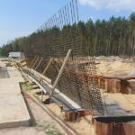 22.04.2025  obiekt PZSg-38B zbrojenie scian podpory 1B