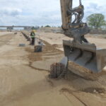 06.05.2025 593+000 przygotowania do betonowania głowic pali ekranów akustycznych