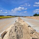 07 maja  km 598+200 nawierzchnia betonowa C35_45 widok w kierunku odcinka VII