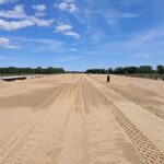 07 maja  km 608+300’ uciąglono GWN nad płytą przejściową i zespalającą PZM_14A