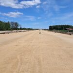 07 maja  km 608+950’ wykonano GWN nad płytą przejściową i zespalającą PP_69