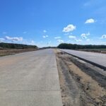 12 maja  km 598+200‘ wykonano nawierzchnię betonową C35_45