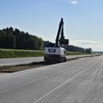 12. 05.2025 Widok na trasę główna w km. 572+000