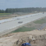 13.05.2025 585+000 ułozona nawierzchnia betonowa str. PiL