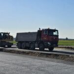 13.05.2025 Roboty ziemne na TG w km. 572+400