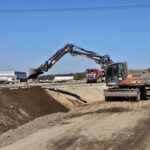 13.05.2025 Roboty ziemne w km. 569+464